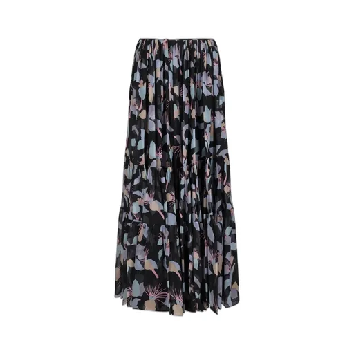 Gathered Maxi Skirt