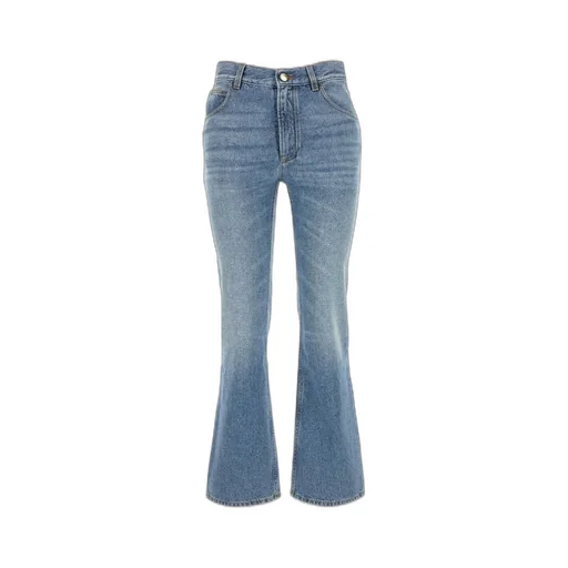 Cropped Bootcut Jeans