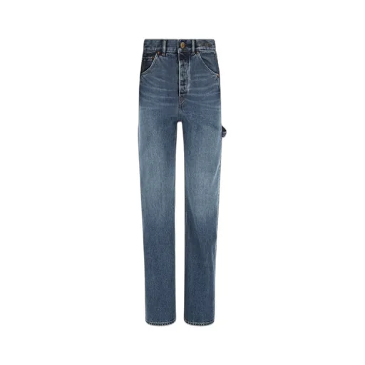 Vintage Straight-Leg Jeans