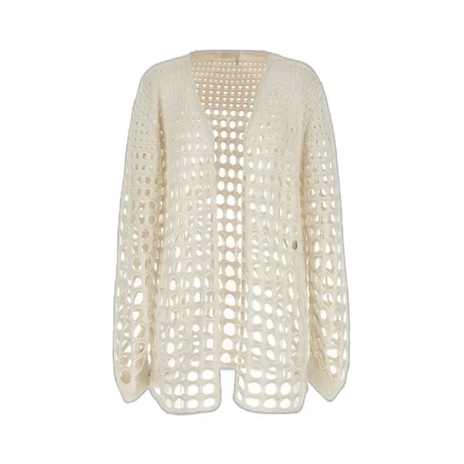 Macramé Knit Cardigan