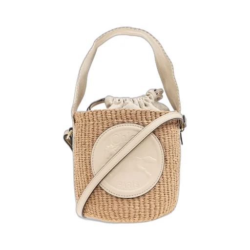 Horse Medal Small Bucket Bag