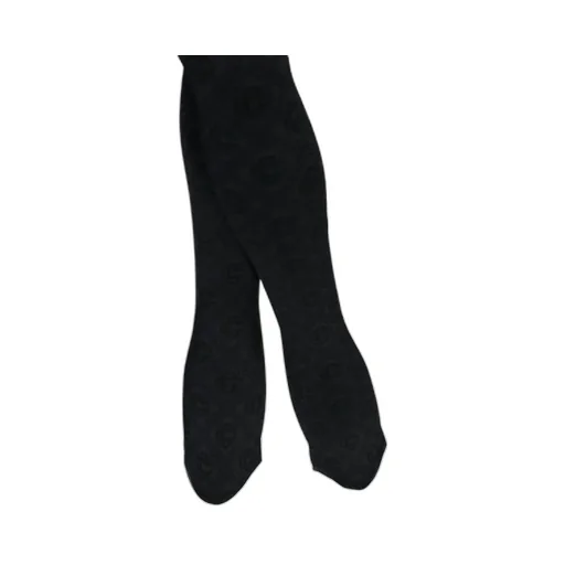 Jacquard Printed Opaque Tights