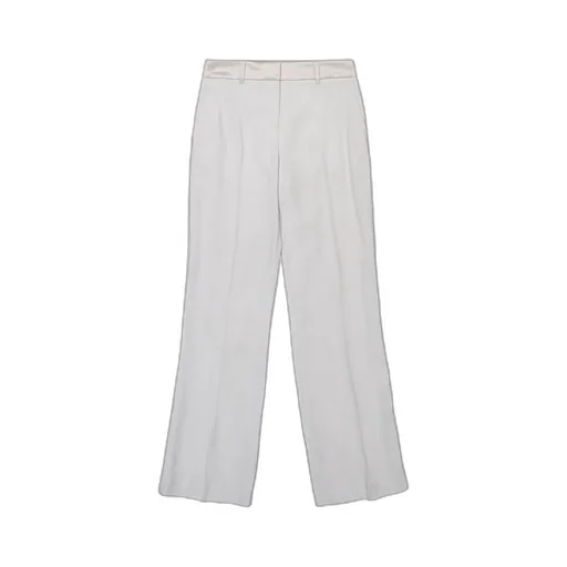 Straight-Leg Tailored Trousers