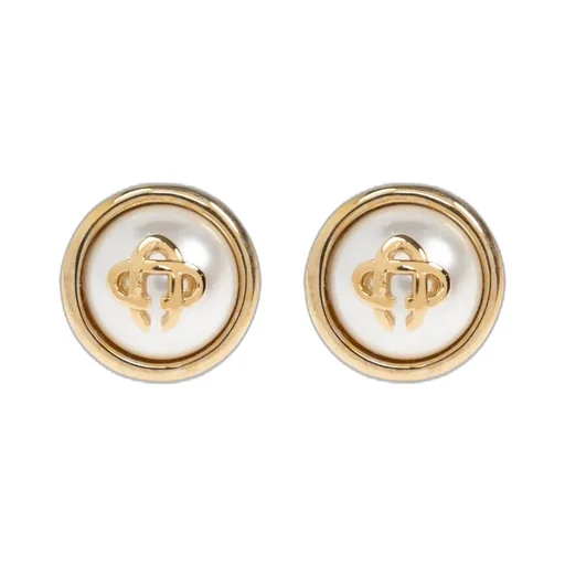Logo-Stud Earrings