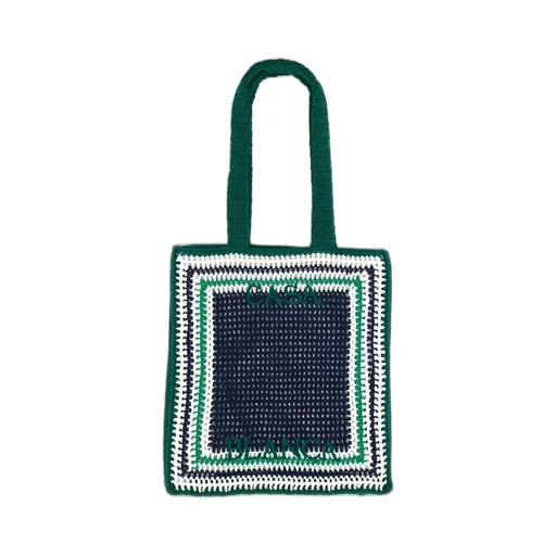 Crochet Knit Tote Bag