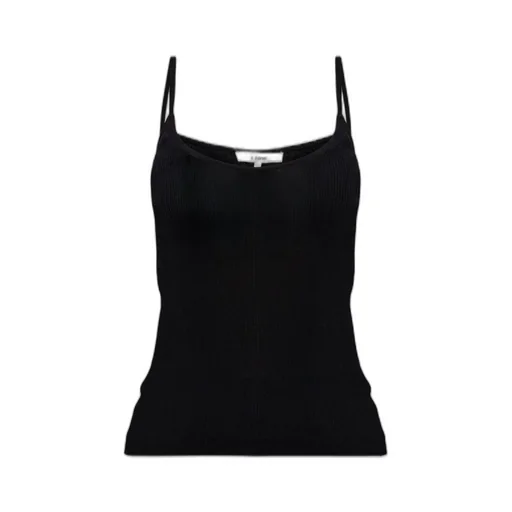 Spaghetti Strap Ribbed Top