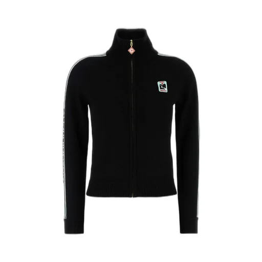 Turtleneck Zip Up Cardigan