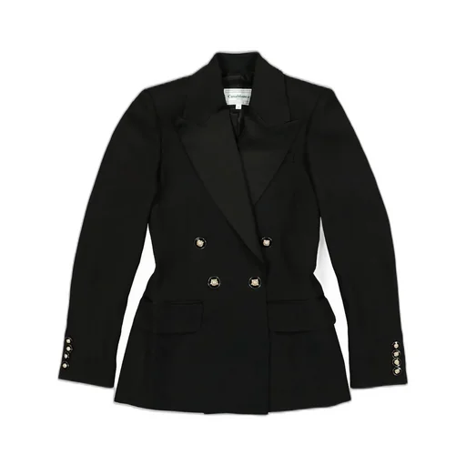 Double-Breasted Tuxedo Jacket