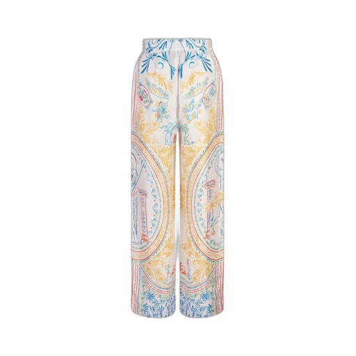 Graphic Print Pants