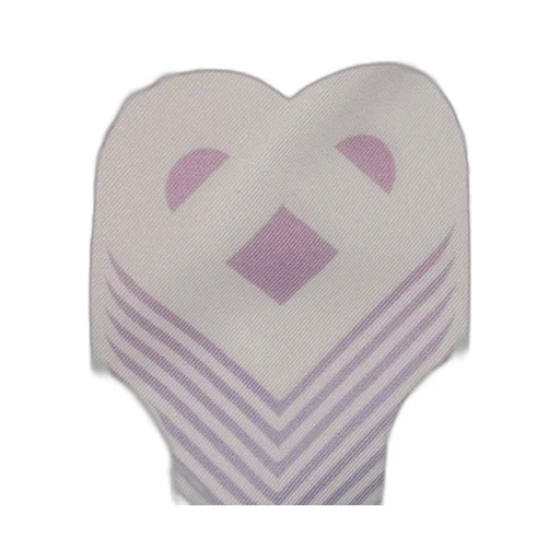 Gradient Heart Monogram Satin Short-Sleeved Shirt