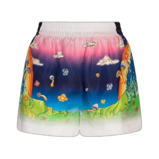 La Musique Satin Shorts