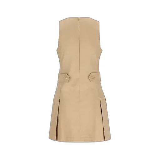 Pinafore Lace-Up Mini Dress