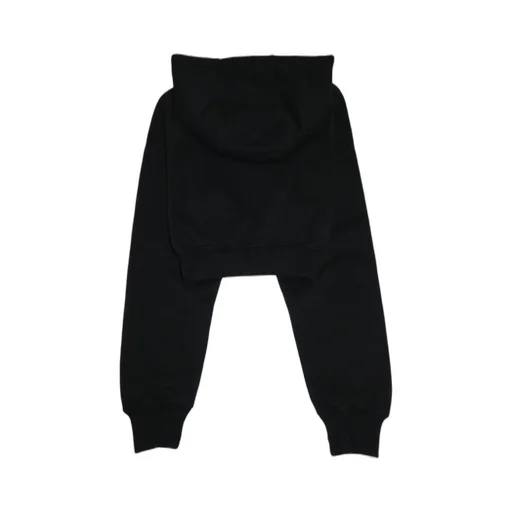 Embellished Cropped Hoodie