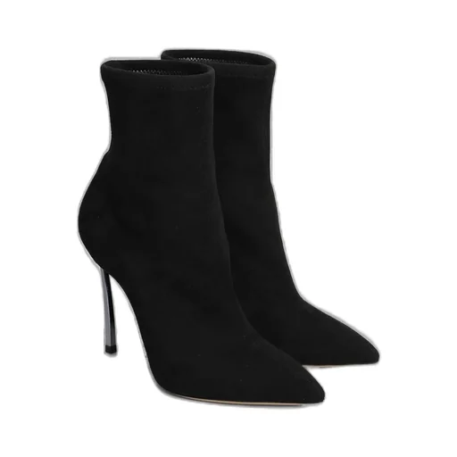 Blade Stretch High Heeled Ankle Boots
