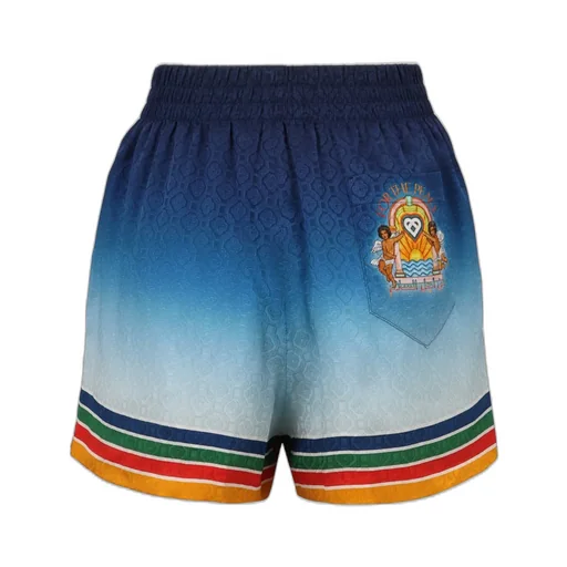 Studio De Musique Monogram Printed Shorts