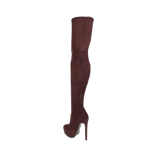 Flora Over-The-Knee Heeled Boots