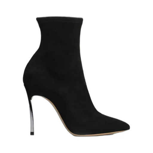 Blade Stretch High Heeled Ankle Boots