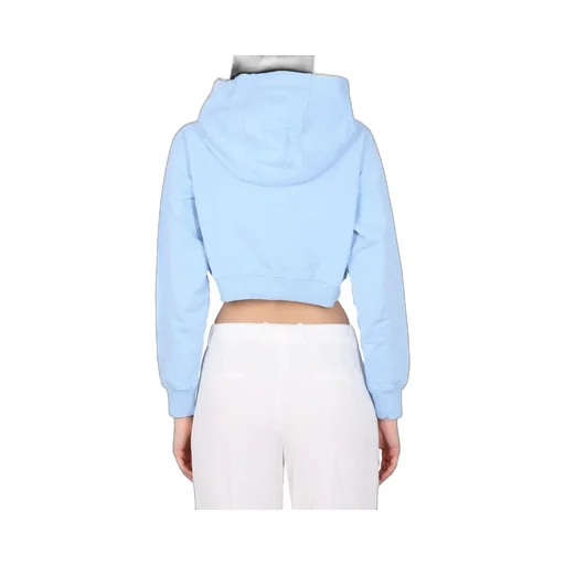 Drawstring Cropped Hoodie
