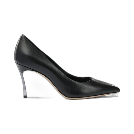 Pointed Tote Heeled Pumps