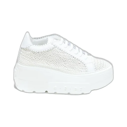 Interwoven-Detailed Chunky Lace-Up Sneakers