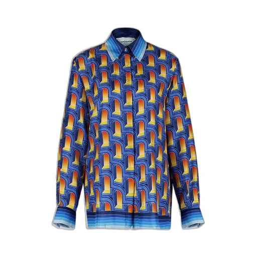 Graphic Printed Long-Sleeved Shirt