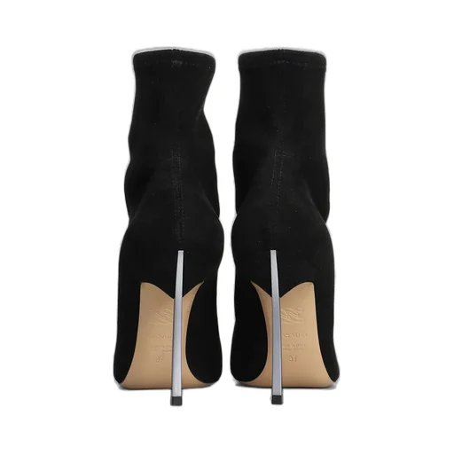 Blade Stretch High Heeled Ankle Boots