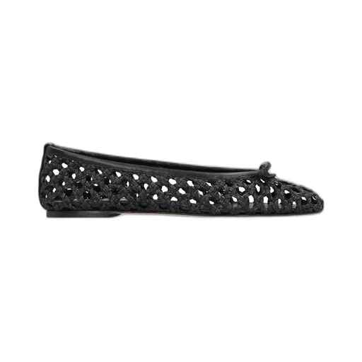 Interwovened Round Toe Flat Shoes