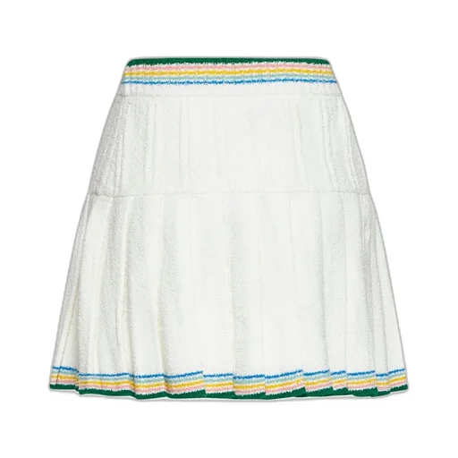 Boucle Pleated Skirt
