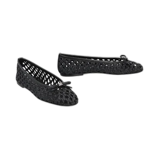 Interwovened Round Toe Flat Shoes