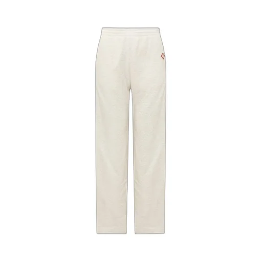 Casablanca Logo-Patch Straight Leg Fleece Track Pants