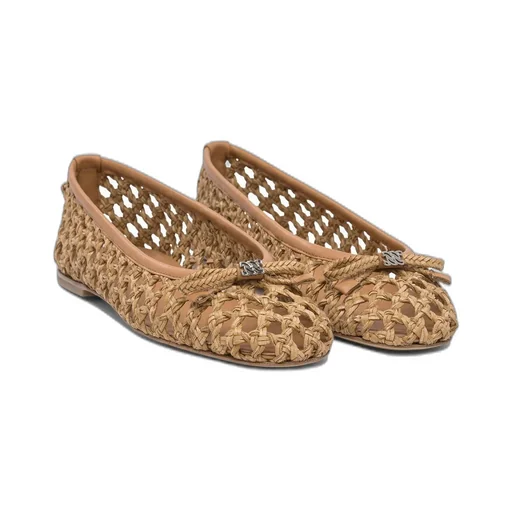 Versilia Woven Ballerinas