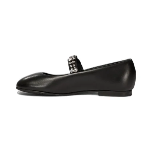 Embellished Round Toe Ballerinas