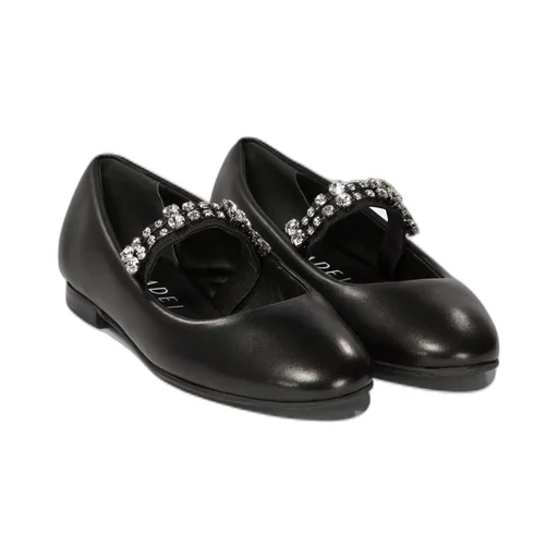 Embellished Round Toe Ballerinas