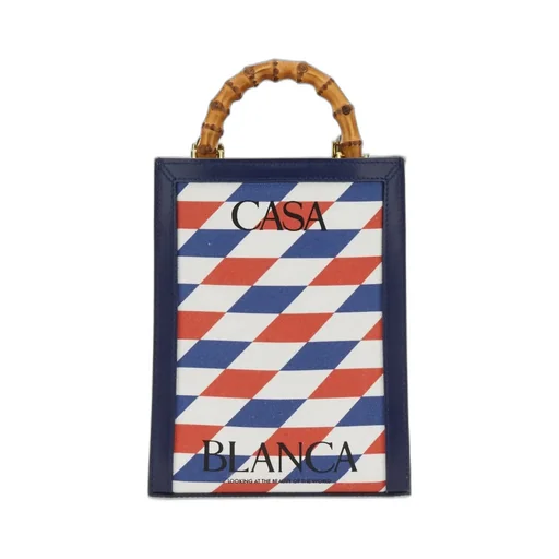 Casa Logo Printed Top Handle Bag