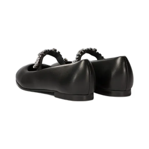 Embellished Round Toe Ballerinas