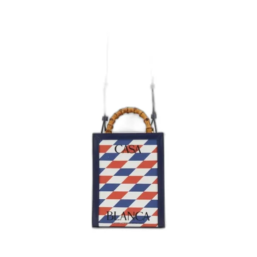 Casa Logo Printed Top Handle Bag