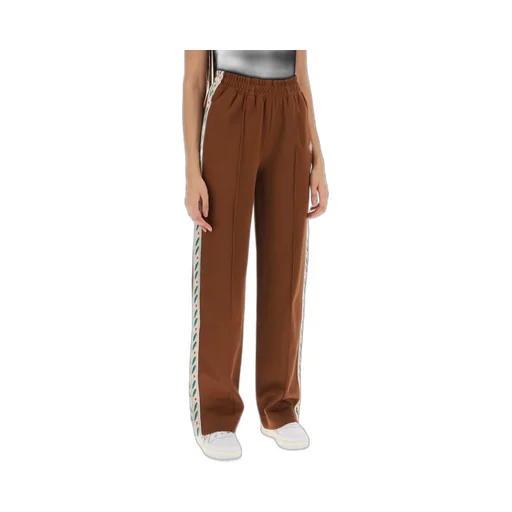 Side Knitted Band Joggers