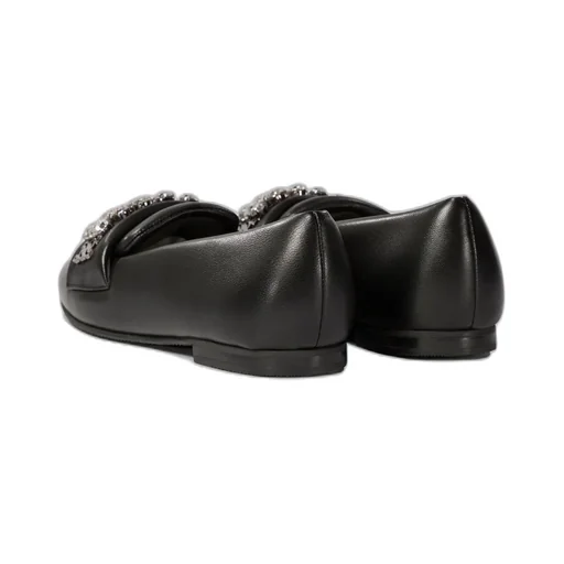 Embellished Slip-On Flat Shoes