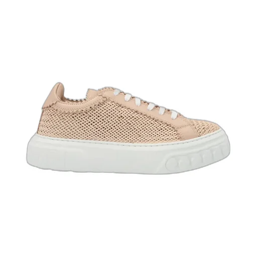 Off Road Woven Lace-Up Sneakers