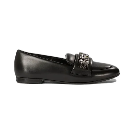 Embellished Slip-On Flat Shoes