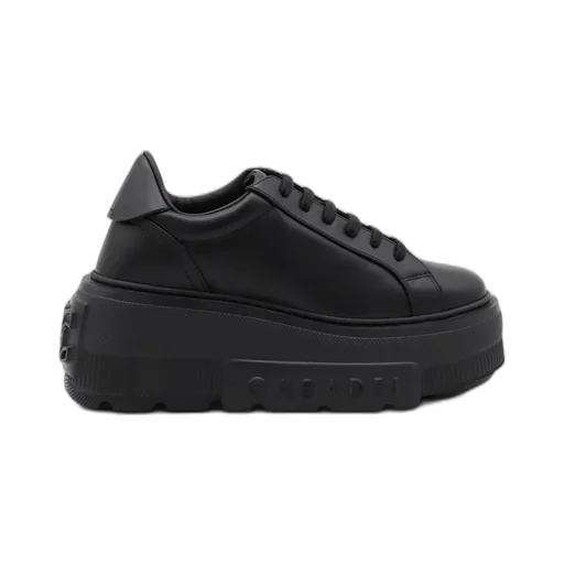 Platform Lace-Up Sneakers