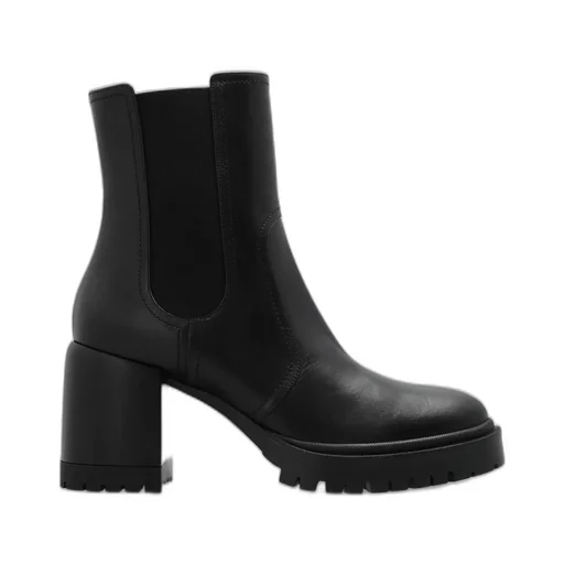 Nancy Block-Heel Round Toe Boots