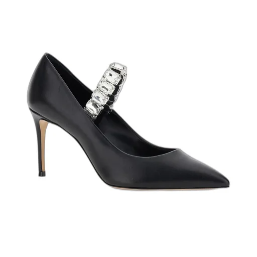 Embellished Pointed Toe Pumps