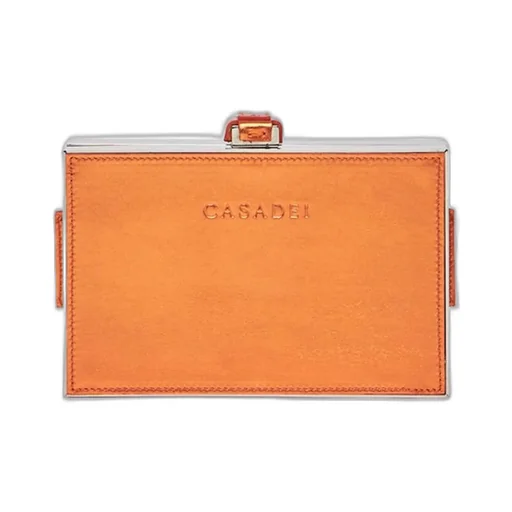 Logo Patch Clutch Bag