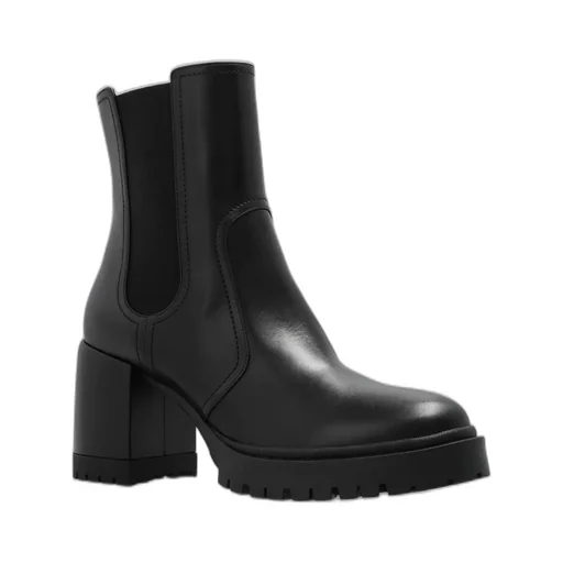 Nancy Block-Heel Round Toe Boots