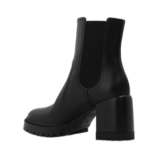 Nancy Block-Heel Round Toe Boots