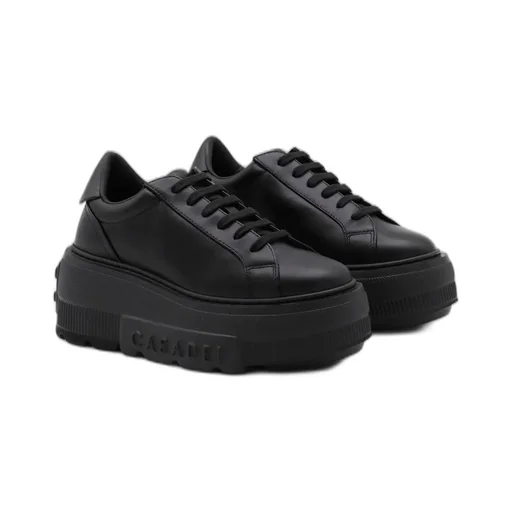 Platform Lace-Up Sneakers