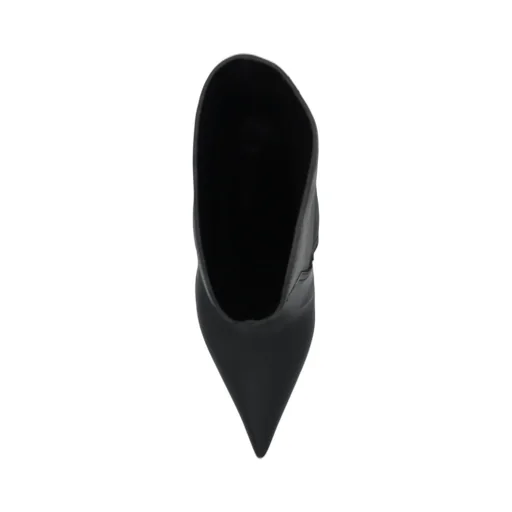 Pointed Toe Heeled Ankle Boots