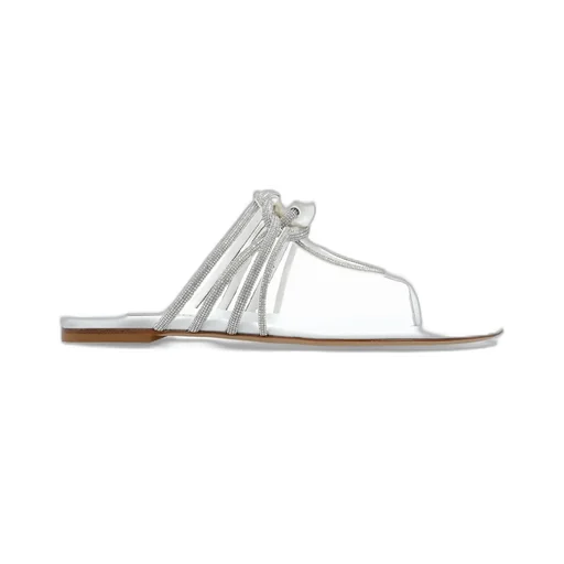 Strappy Pearl Embellished Sandals
