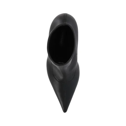 Blade Pointed Toe Heeled Boots